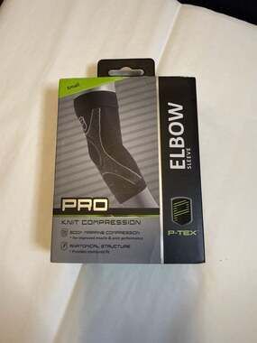 P-TEX Pro Knit Compression Elbow Sleeve - Size Small